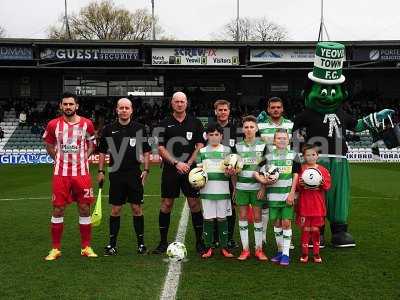 Yeovil Town v Accrington Stanley UK - 18 Mar 2017