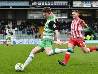 Yeovil Town v Accrington Stanley UK - 18 Mar 2017