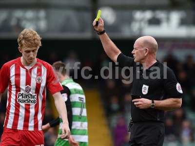 Yeovil Town v Accrington Stanley UK - 18 Mar 2017