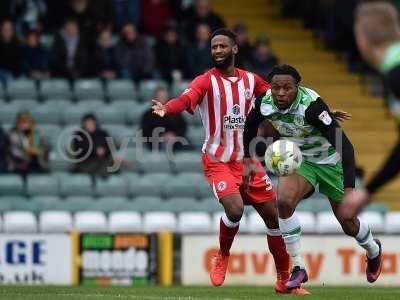 Yeovil Town v Accrington Stanley UK - 18 Mar 2017