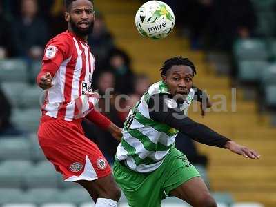 Yeovil Town v Accrington Stanley UK - 18 Mar 2017