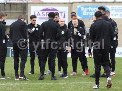 Morecambe v Yeovil Town, Morecambe, UK - 11 March 2017