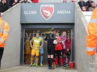 Morecambe v Yeovil Town, Morecambe, UK - 11 March 2017