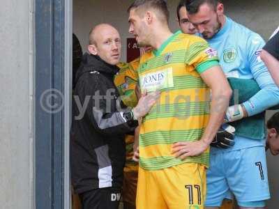 Morecambe v Yeovil Town, Morecambe, UK - 11 March 2017