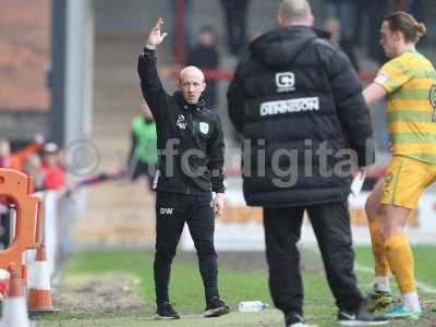 Morecambe v Yeovil Town, Morecambe, UK - 11 March 2017