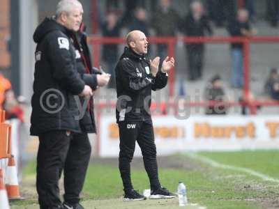 Morecambe v Yeovil Town, Morecambe, UK - 11 March 2017