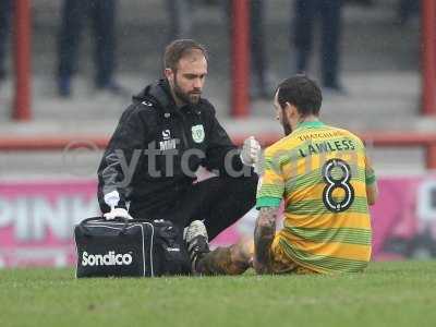 Morecambe v Yeovil Town, Morecambe, UK - 11 March 2017