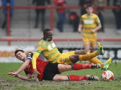 Morecambe v Yeovil Town, Morecambe, UK - 11 March 2017