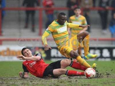 Morecambe v Yeovil Town, Morecambe, UK - 11 March 2017