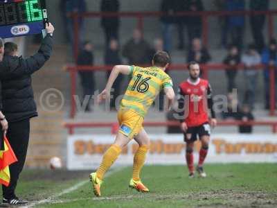 Morecambe v Yeovil Town, Morecambe, UK - 11 March 2017