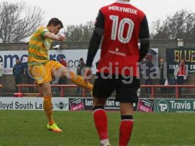 Morecambe v Yeovil Town, Morecambe, UK - 11 March 2017