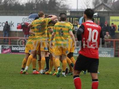 Morecambe v Yeovil Town, Morecambe, UK - 11 March 2017