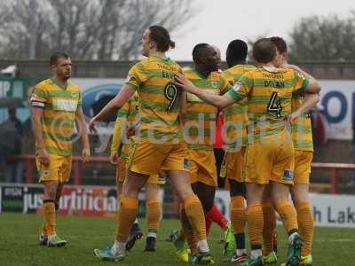 Morecambe v Yeovil Town, Morecambe, UK - 11 March 2017