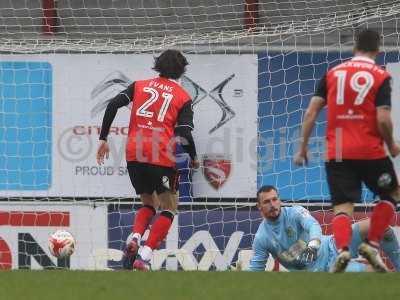 Morecambe v Yeovil Town, Morecambe, UK - 11 March 2017