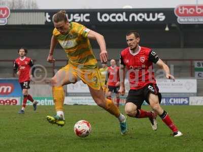 Morecambe v Yeovil Town, Morecambe, UK - 11 March 2017