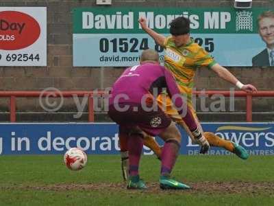 Morecambe v Yeovil Town, Morecambe, UK - 11 March 2017