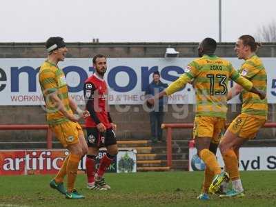 Morecambe v Yeovil Town, Morecambe, UK - 11 March 2017