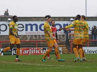 Morecambe v Yeovil Town, Morecambe, UK - 11 March 2017