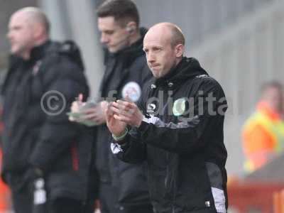 Morecambe v Yeovil Town, Morecambe, UK - 11 March 2017