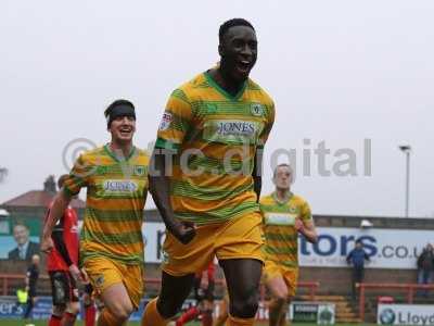 Morecambe v Yeovil Town, Morecambe, UK - 11 March 2017