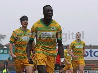 Morecambe v Yeovil Town, Morecambe, UK - 11 March 2017