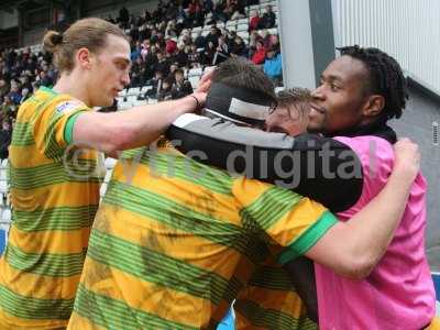 Morecambe v Yeovil Town, Morecambe, UK - 11 March 2017