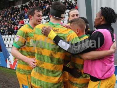 Morecambe v Yeovil Town, Morecambe, UK - 11 March 2017