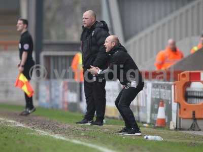 Morecambe v Yeovil Town, Morecambe, UK - 11 March 2017