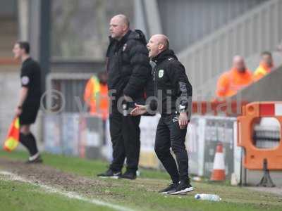 Morecambe v Yeovil Town, Morecambe, UK - 11 March 2017