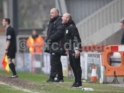 Morecambe v Yeovil Town, Morecambe, UK - 11 March 2017