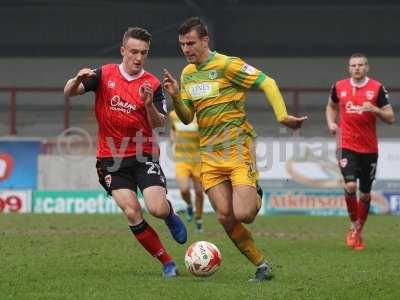 Morecambe v Yeovil Town, Morecambe, UK - 11 March 2017