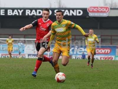 Morecambe v Yeovil Town, Morecambe, UK - 11 March 2017