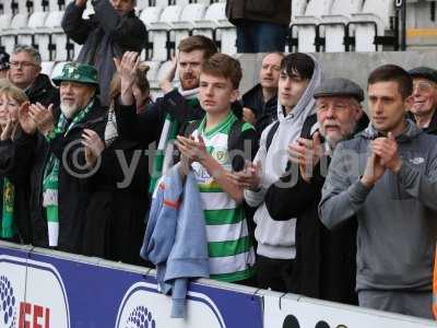 Morecambe v Yeovil Town, Morecambe, UK - 11 March 2017