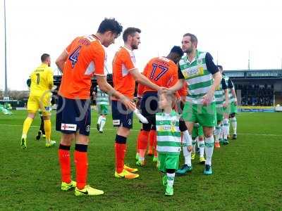 Yeovil Town v Luton Town, Yeovil, UK - 4 Mar 2017