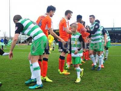 Yeovil Town v Luton Town, Yeovil, UK - 4 Mar 2017