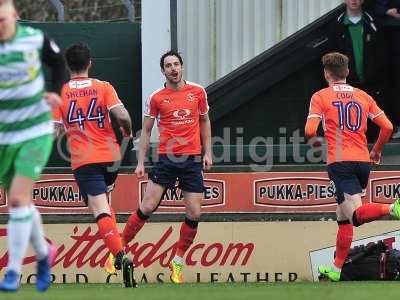 Yeovil Town v Luton Town, Yeovil, UK - 4 Mar 2017