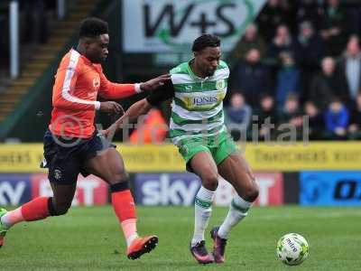 Yeovil Town v Luton Town, Yeovil, UK - 4 Mar 2017