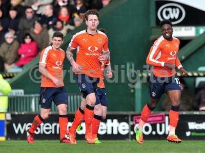 Yeovil Town v Luton Town, Yeovil, UK - 4 Mar 2017