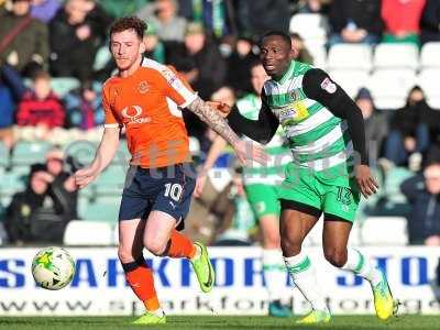 Yeovil Town v Luton Town, Yeovil, UK - 4 Mar 2017