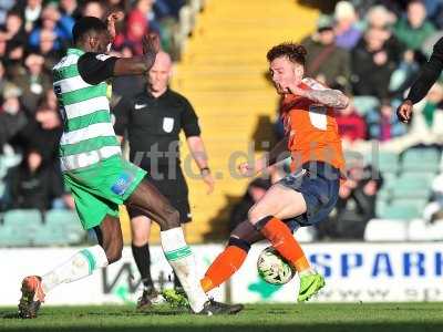 Yeovil Town v Luton Town, Yeovil, UK - 4 Mar 2017