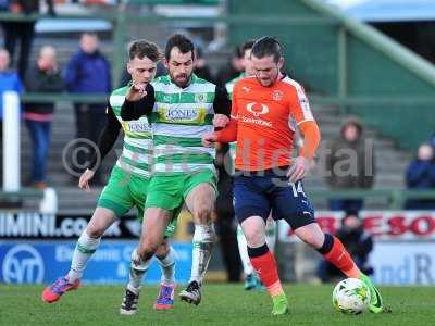 Yeovil Town v Luton Town, Yeovil, UK - 4 Mar 2017