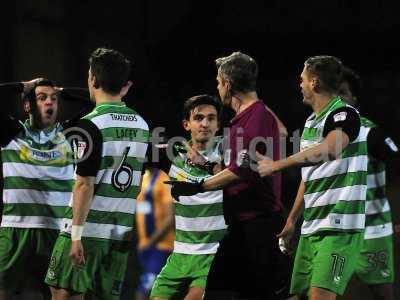 Yeovil Town v Mansfield Town, Yeovil, UK - 28 Feb 2017