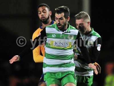 Yeovil Town v Mansfield Town, Yeovil, UK - 28 Feb 2017