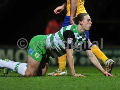 Yeovil Town v Mansfield Town, Yeovil, UK - 28 Feb 2017