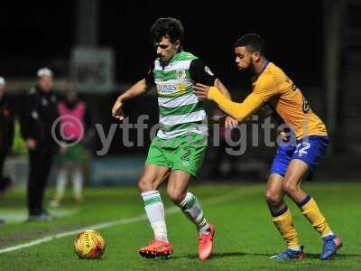 Yeovil Town v Mansfield Town, Yeovil, UK - 28 Feb 2017