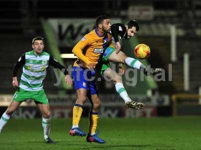 Yeovil Town v Mansfield Town, Yeovil, UK - 28 Feb 2017