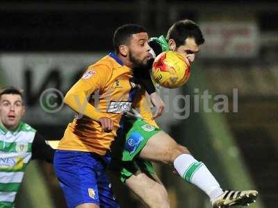 Yeovil Town v Mansfield Town, Yeovil, UK - 28 Feb 2017