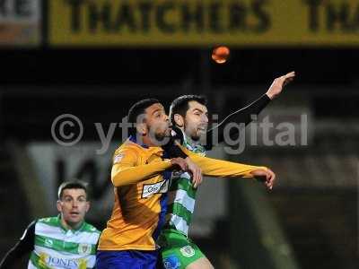 Yeovil Town v Mansfield Town, Yeovil, UK - 28 Feb 2017