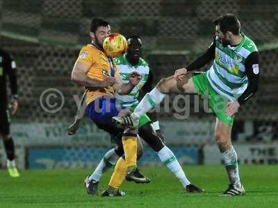 Yeovil Town v Mansfield Town, Yeovil, UK - 28 Feb 2017