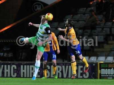 Yeovil Town v Mansfield Town, Yeovil, UK - 28 Feb 2017